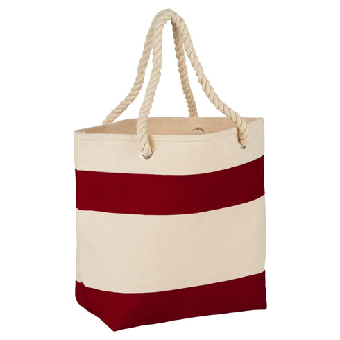 Cotton Canvas Beach Tote